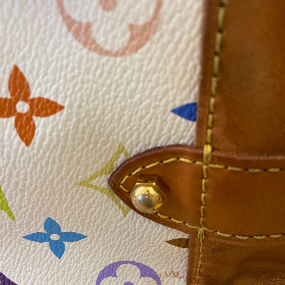 *SOLDOUT* Louis Vuitton Greta Multicolor White - Picture 3 of 12